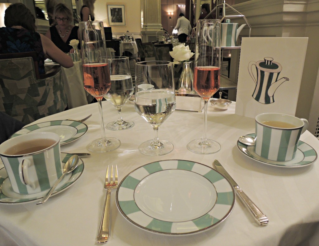 Afternoon Tea at Claridges table setting and beautiful china afternoon-tea-at-claridges